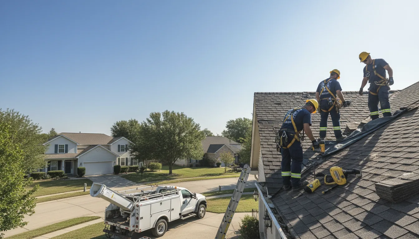 Emergency Roof Repair in Illiopolis, IL near me